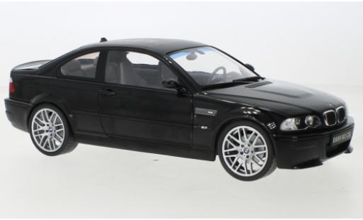 Bmw M3 1/18 Solido (E46) CSL black 2003 diecast model cars