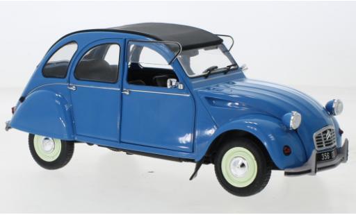 Citroen 2CV 1/18 Solido 6 blue 1982 diecast model cars