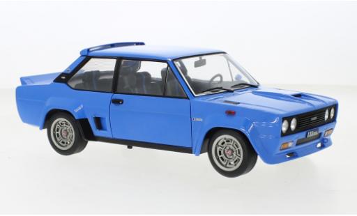 Fiat 131 1/18 Solido Abarth blue 1980 diecast model cars
