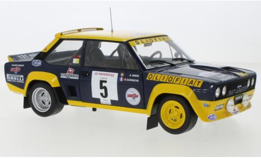 Diecast model cars Fiat 131 1/18 Solido Abarth No.5 Olio Rallye WM Tour de Corse 1977 Fiat 131 1/18 Solido Abarth No.5 Olio Rallye WM Tour de Corse 1977 diecast model cars