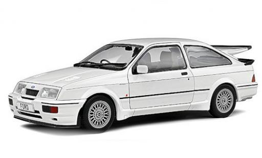 Ford Sierra 1/18 Solido RS 500 Cosworth white RHD 1987 diecast model cars