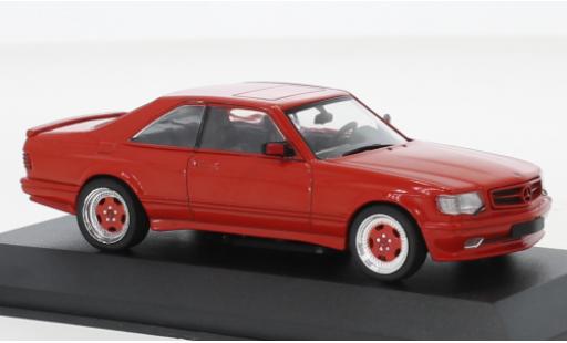 Diecast model cars Mercedes 560 1/43 Solido SEC (C126) AMG Wide Body red 1990 Mercedes 560 1/43 Solido SEC (C126) AMG Wide Body red 1990 diecast model cars