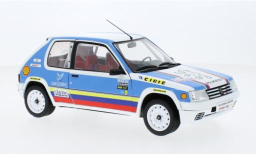 Diecast model cars Peugeot 205 1/18 Solido GTI 1.9 The Schwab Collection 1990 Peugeot 205 1/18 Solido GTI 1.9 The Schwab Collection 1990 diecast model cars