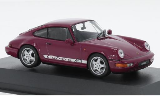 Diecast model cars Porsche 964 1/43 Solido 911  RS violett 1992 Porsche 964 1/43 Solido 911  RS violett 1992 diecast model cars