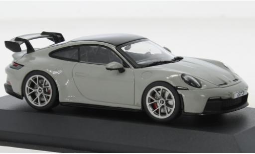 Porsche 992 GT3 1/43 Solido 911  grey diecast model cars