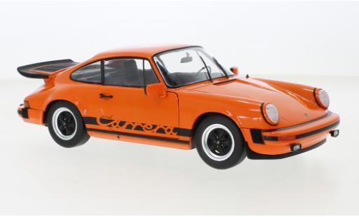 Porsche 930 1/18 Solido 911 Carrera 3.2 orange 1984 diecast model cars