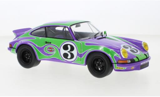 Porsche 911 1/18 Solido RSR Hippy Tribute 1973 diecast model cars