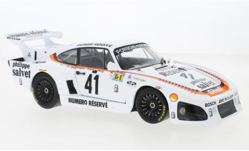 Diecast model cars Porsche 935 1979 1/18 Solido K3 No.41 Kremer Racing Numero Reserve 24h Le Mans Porsche 935 1979 1/18 Solido K3 No.41 Kremer Racing Numero Reserve 24h Le Mans diecast model cars