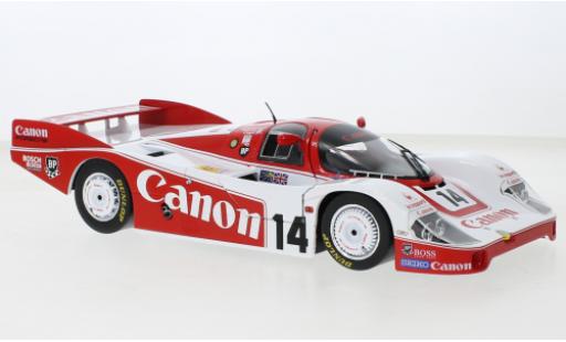 Porsche 956 1983 1/18 Solido LH No.14 Canon 24h Le Mans diecast model cars
