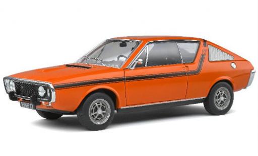 Renault 17 1/18 Solido Gordini orange/black 1974 diecast model cars