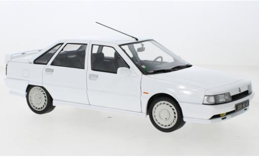 Renault 21 1/18 Solido Turbo white 1988 diecast model cars