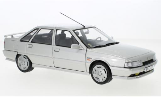 Diecast model cars Renault 21 1/18 Solido Turbo Mk2 grey 1990 Renault 21 1/18 Solido Turbo Mk2 grey 1990 diecast model cars