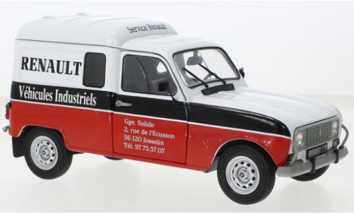 Renault 4 1/18 Solido F Service (F) 1988 diecast model cars