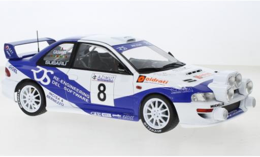 Subaru Impreza 1/18 Solido WRC No.8 Rallye Monza 2000 diecast model cars