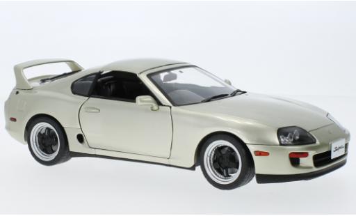 Diecast model cars Toyota Supra 1/18 Solido MK4 (A80) metallise beige 1998 Toyota Supra 1/18 Solido MK4 (A80) metallise beige 1998 diecast model cars