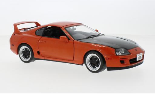 Diecast model cars Toyota Supra 1/18 Solido MK4 (A80) metallise orange/black 1993 Toyota Supra 1/18 Solido MK4 (A80) metallise orange/black 1993 diecast model cars