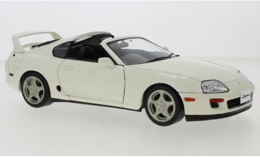 Toyota Supra 1/18 Solido MK4 (A80) Targa white 1993 diecast model cars