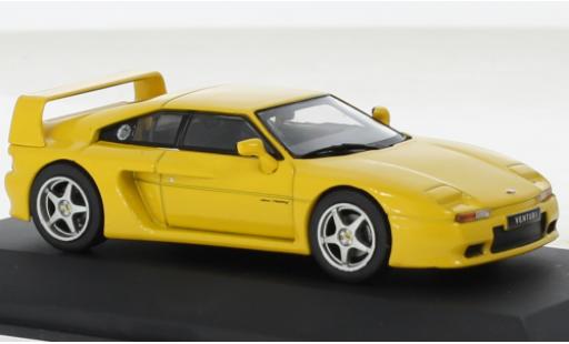 Venturi 400 1/43 Solido GT yellow diecast model cars