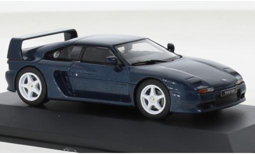 Venturi 400 1/43 Solido GT metallise blue foncé diecast model cars