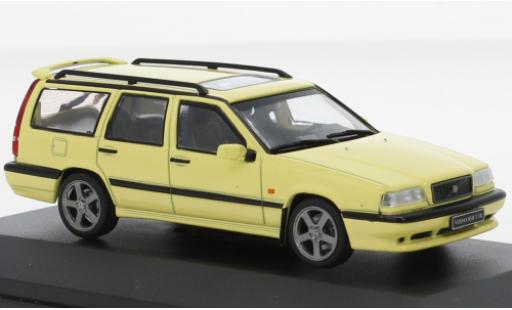Diecast model cars Volvo 850 1/43 Solido T5-R yellow clair Volvo 850 1/43 Solido T5-R yellow clair diecast model cars