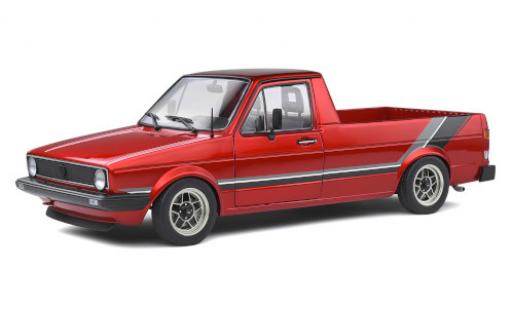 Volkswagen Caddy 1/18 Solido Custom metallic red 1982 diecast model cars