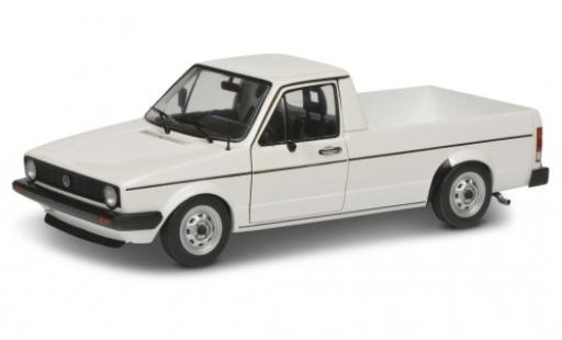 Volkswagen Caddy 1/18 Solido MK I white 1982 diecast model cars
