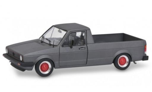 Volkswagen Caddy 1/18 Solido Mk1 Custom matt-anthrazit 1982 diecast model cars