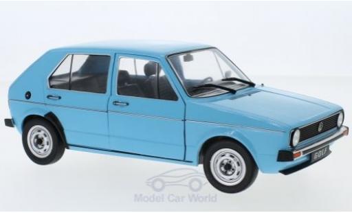 Diecast model cars Volkswagen Golf 1/18 Solido I L blue 1973 Volkswagen Golf 1/18 Solido I L blue 1973 diecast model cars