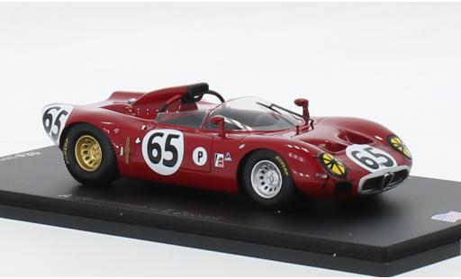 Diecast model cars Alfa Romeo 33 1/43 Spark RHD No.65 IMSA 12h Sebring 1967 1:43 Alfa Romeo 33 1/43 Spark RHD No.65 IMSA 12h Sebring 1967 1:43 diecast model cars