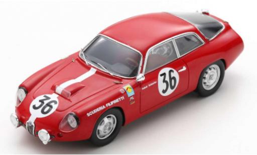 Diecast model cars Alfa Romeo Giulietta 1/43 Spark GZ No.36 Scuderia Filipinetti 24h Le Mans 1963 K.Foitek/A.Schäfer Alfa Romeo Giulietta 1/43 Spark GZ No.36 Scuderia Filipinetti 24h Le Mans 1963 K.Foitek/A.Schäfer diecast model cars