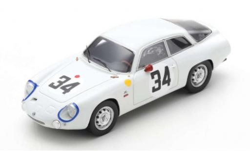 Diecast model cars Alfa Romeo Giulietta 1/43 Spark Sport Zagato No.34 24h Le Mans 1963 G.Sala/R.Rossi Alfa Romeo Giulietta 1/43 Spark Sport Zagato No.34 24h Le Mans 1963 G.Sala/R.Rossi diecast model cars