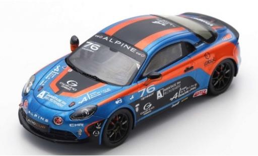 Diecast model cars Alpine A110 1/43 Spark Cup No.76 Elf Europa Cup 2018 P.Sancinena Alpine A110 1/43 Spark Cup No.76 Elf Europa Cup 2018 P.Sancinena diecast model cars