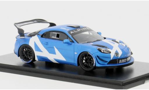 Alpine A110 1/43 Spark GT+ Presentation Rally du Mont Blanc 2024 1:43 diecast model cars