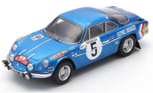 Alpine A110 1/43 Spark No.5 Rally Monte Carlo 1971 J.Vinatier/P.du Pasquier diecast model cars