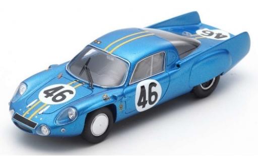 Alpine A210 1/43 Spark No.46 24h Le Mans 1966 M.Bianchi/J.Vinatier diecast model cars