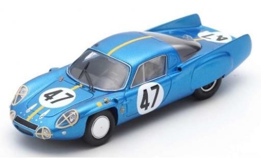 Alpine A210 1/43 Spark No.47 24h Le Mans 1966 P.Toivonen/B.Jansson diecast model cars