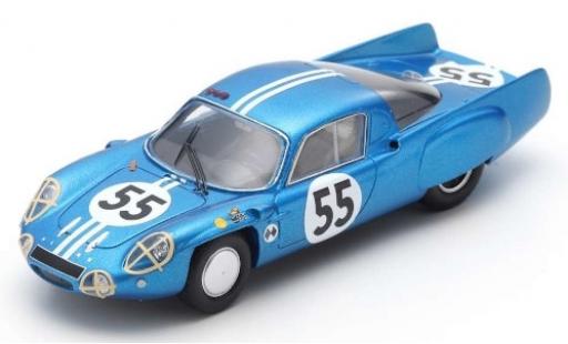 Alpine A210 1/43 Spark No.55 24h Le Mans 1966 A.de Cortanze/J.-P.Hanrioud diecast model cars