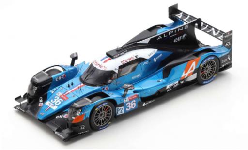 Alpine A470 1/18 Spark - Gibson No.36 Signatech ELF 24h Le Mans 2020 T.Laurent/A.Negrao/P.Ragues diecast model cars