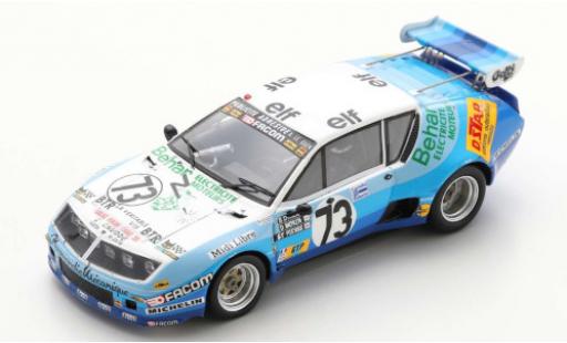 Diecast model cars Alpine A310 1/43 Spark Renault No.73 Test Le Mans 1978 D.Morin/G.de Saint Pierre Alpine A310 1/43 Spark Renault No.73 Test Le Mans 1978 D.Morin/G.de Saint Pierre diecast model cars