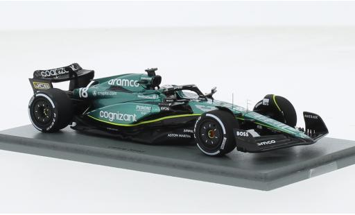 Diecast model cars Aston Martin AMR2 1/43 Spark 3 No.18 Aramco Cognizant F1 Team Cognizant Formel 1 GP Kanada 2023 1:43 Aston Martin AMR2 1/43 Spark 3 No.18 Aramco Cognizant F1 Team Cognizant Formel 1 GP Kanada 2023 1:43 diecast model cars