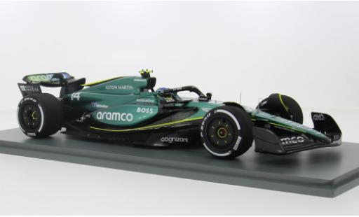 Aston Martin AMR2 1/18 Spark 4 No.14 Aramco F1 Team Aramco Formel 1 2024 1:18 diecast model cars