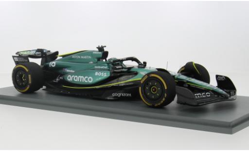 Aston Martin AMR2 1/18 Spark 4 No.18 Aramco F1 Team Aramco Formel 1 2024 1:18 diecast model cars