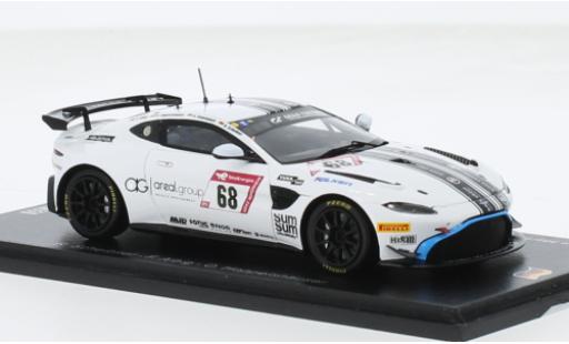 Aston Martin V8 Vantage GT4 1/43 Spark Vantage AMR GT4 No.68 Dörr Motorsport 24h Nürburgring 2023 1:43 diecast model cars