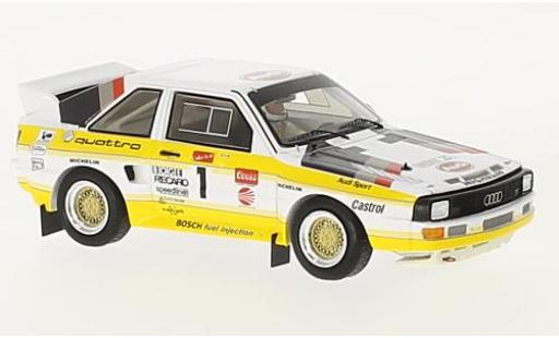Audi Quattro 1/43 Spark quattro S1 No.1 Pikes Peak 1985 M.Mouton diecast model cars