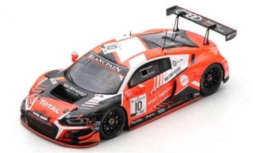 Audi R8 1/43 Spark LMS GT3 No.10 Belgian Club Team WRT 24h Spa 2019 C.Weerts/N.Nato/R.Breukers diecast model cars