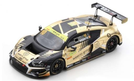 Audi R8 1/43 Spark LMS GT3 No.10 Team WRT Weerts Group Fia GT World Cup Macau 2019 C.Weerts diecast model cars