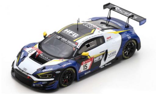 Audi R8 1/43 Spark LMS GT3 No.15 RaceIng - powered by HFG / Racing Engineers 24h Nürburgring 2020 B.Henzel/R.Frey/C.Bollrath/S.Aust diecast model cars