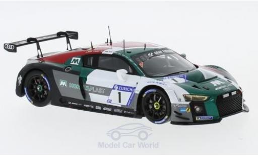Diecast model cars Audi R8 1/43 Spark LMS No.1 Sport Team Land 24h Nürburgring 2018 C.Mies/K.van der Linde/S.van der Linde/R.Rast Audi R8 1/43 Spark LMS No.1 Sport Team Land 24h Nürburgring 2018 C.Mies/K.van der Linde/S.van der Linde/R.Rast diecast model cars