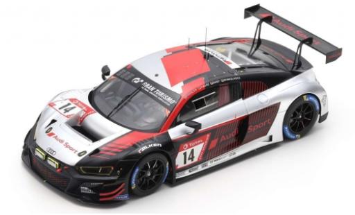 Audi R8 1/18 Spark LMS No.14 Sport Team Car Collection 24h Nürburgring 2019 M.Winkelhock/C.Haase/M.Fässler/R.Rast diecast model cars
