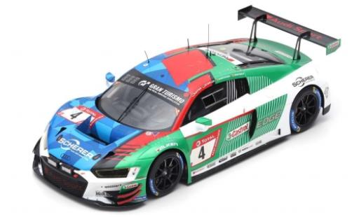 Audi R8 1/18 Spark LMS No.4 Sport Team Phoenix 24h Nürburgring 2019 P.Kaffer/F.Stippler/F.Vervisch/D.Vanthoor diecast model cars